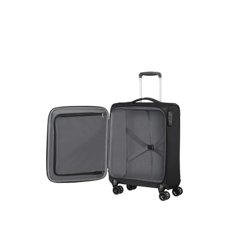 American Tourister Crosstrack Spinner 55 cm Black/Grey színben