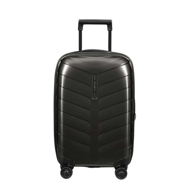 Samsonite Attrix Spinner Bővíthető Kabinbőrönd 55x35x23 cm Black 10 év garancia