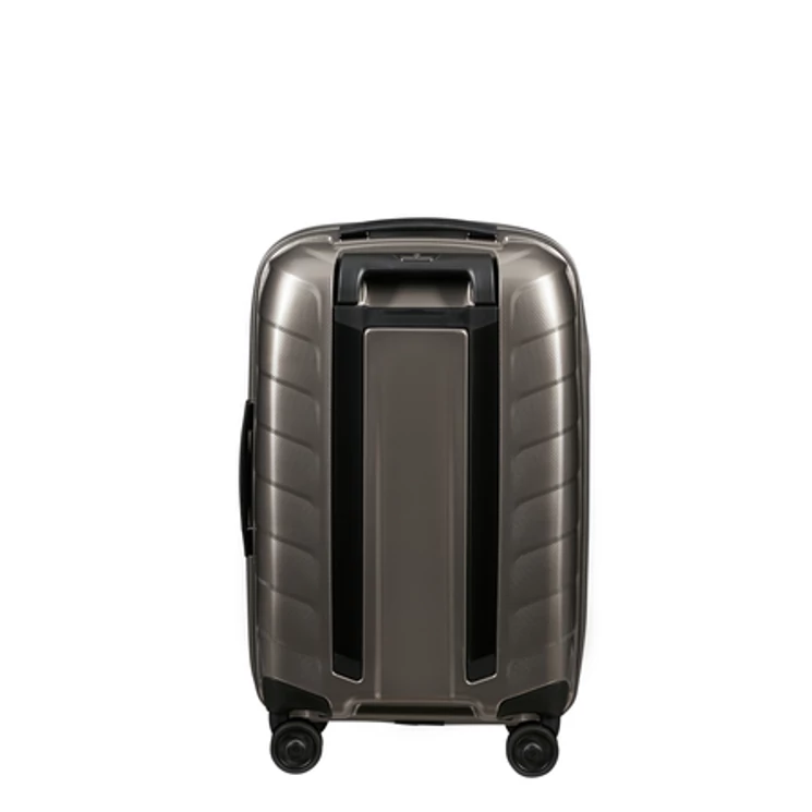 Samsonite Attrix Spinner Bővíthető Kabinbőrönd 55x35x23 cm Dune 10 év garancia
