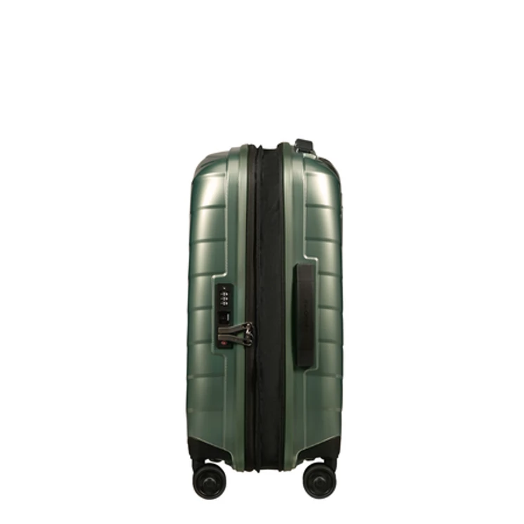 Samsonite Attrix Spinner Bővíthető Kabinbőrönd 55x35x23 cm BasilGreen 10 év garancia