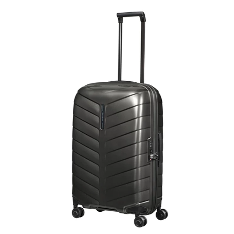 Samsonite Attrix Spinner Bőrönd 69 cm Black 10 év garancia