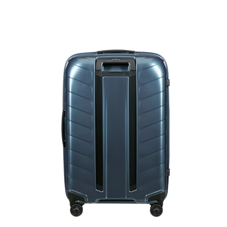 Samsonite Attrix Spinner Bőrönd 69 cm SteelBlue 10 év garancia