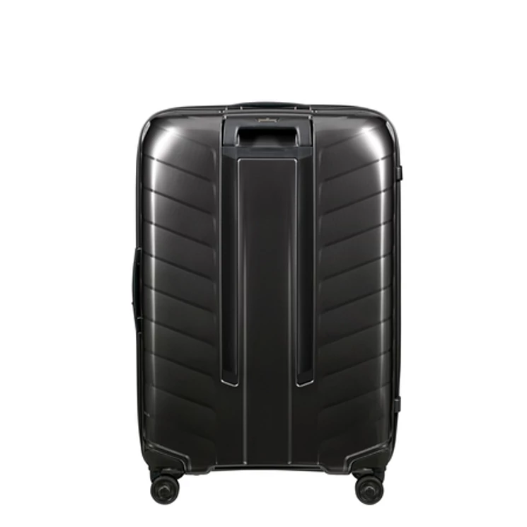Samsonite Attrix Spinner Bőrönd 75 cm Black 10 év garancia