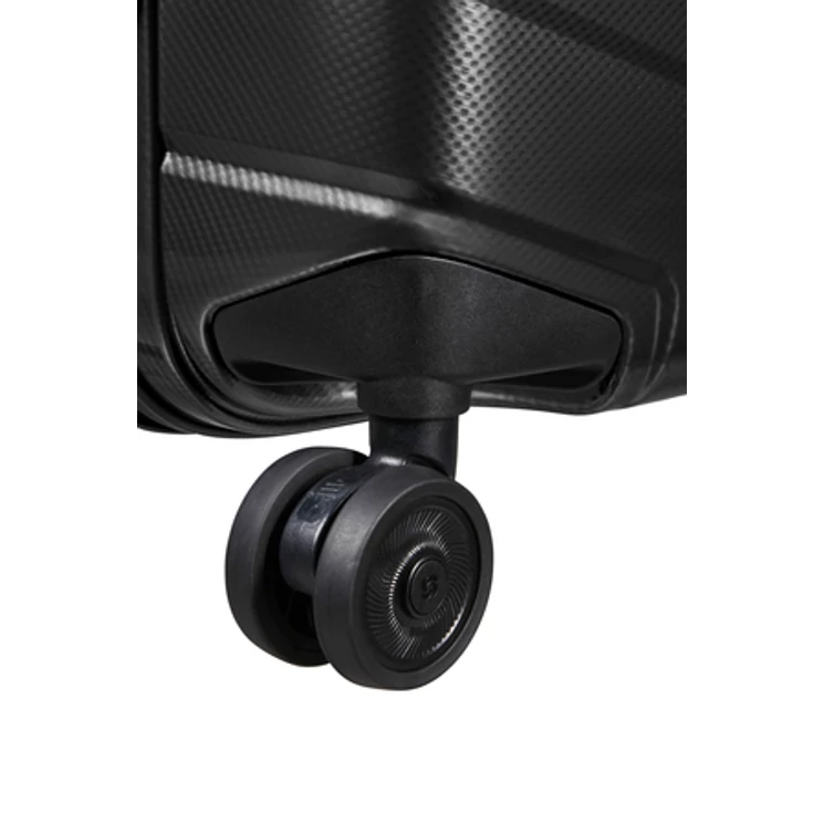 Samsonite Attrix Spinner Bőrönd 75 cm Black 10 év garancia