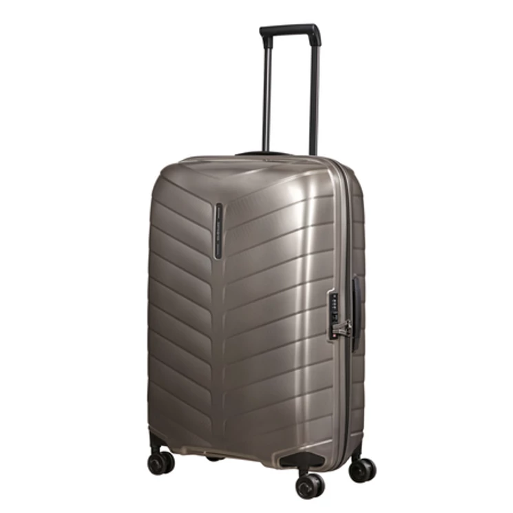 Samsonite Attrix Spinner Bőrönd 75 cm Dune 10 év garancia