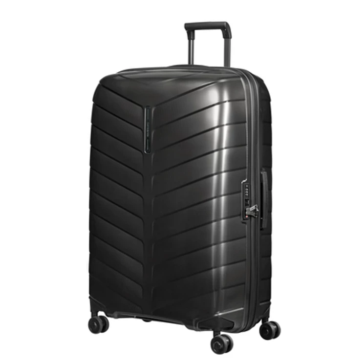Samsonite Attrix Spinner Bőrönd 81 cm Black 10 év garancia
