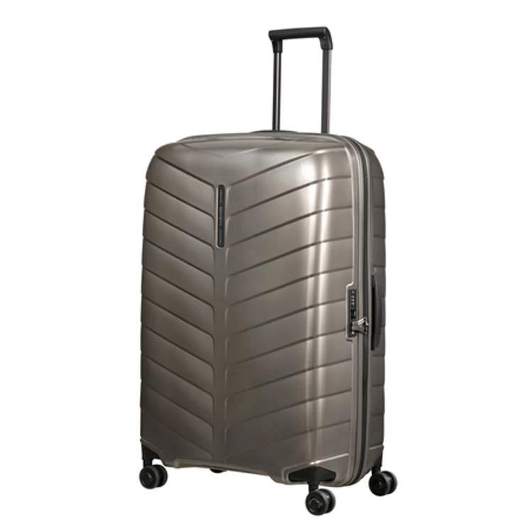 Samsonite Attrix Spinner Bőrönd 81 cm Dune 10 év garancia