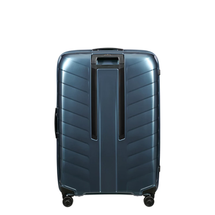 Samsonite Attrix Spinner Bőrönd 81 cm SteelBlue 10 év garancia