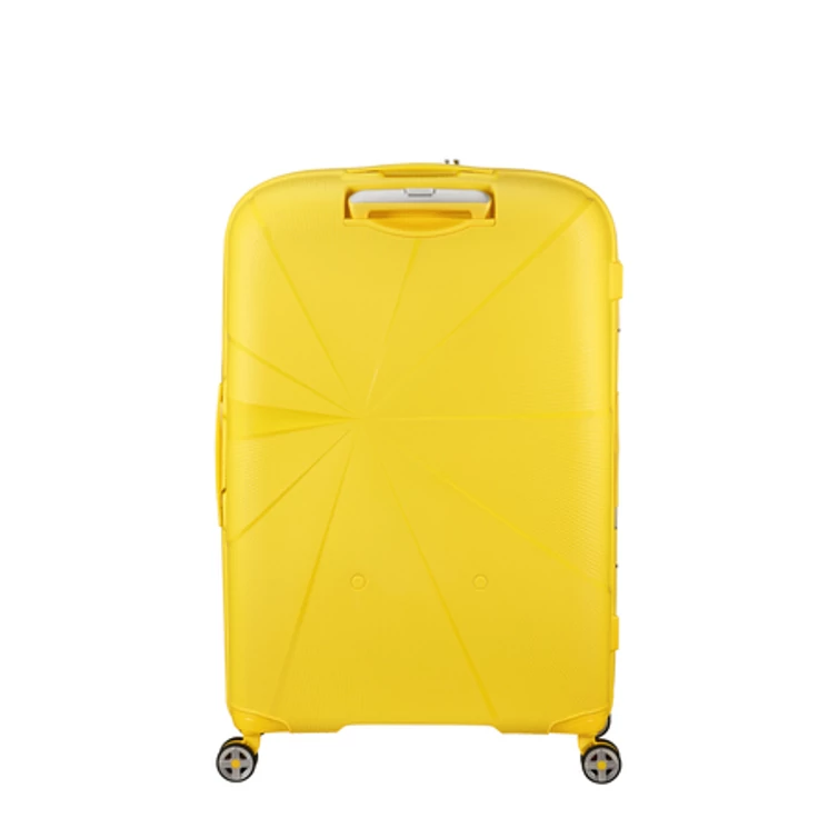 American Tourister Starvibe Spinner Bővíthető Bőrönd 77cm lemon 3 év garancia