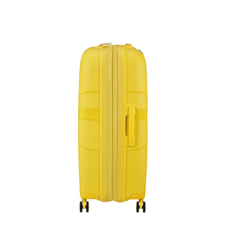 American Tourister Starvibe Spinner Bővíthető Bőrönd 77cm lemon 3 év garancia