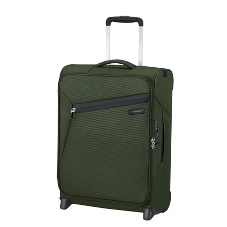 Samsonite Litebeam állóbőrönd kabin méret 55 cm ajándék bőröndhuzattal Zöld