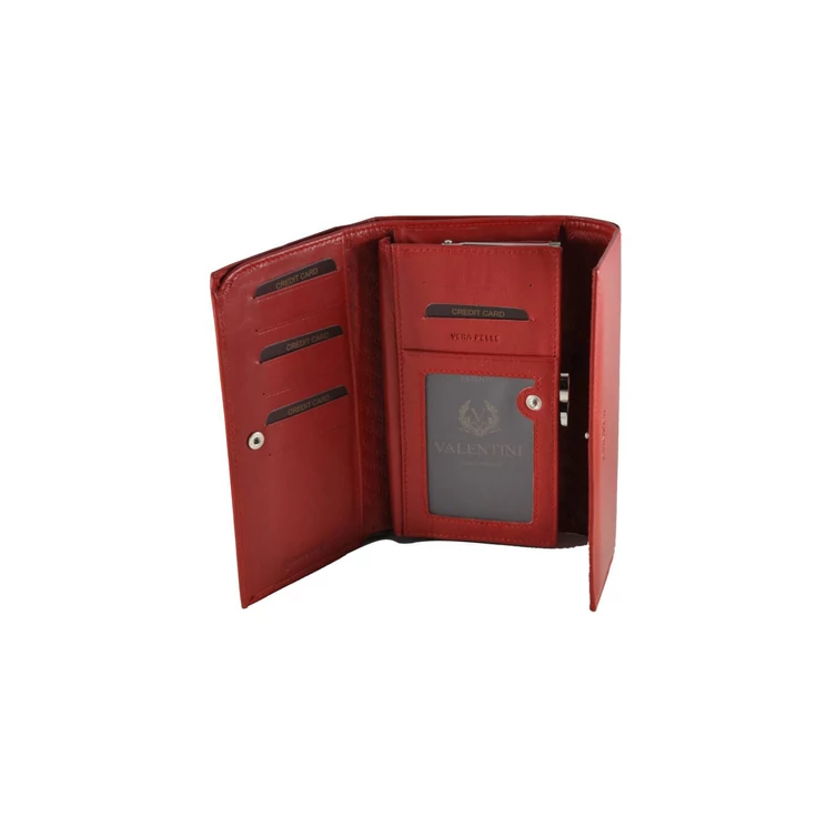 Emporio Valentini Keretes Bőrpénztárca 306230 Fekete