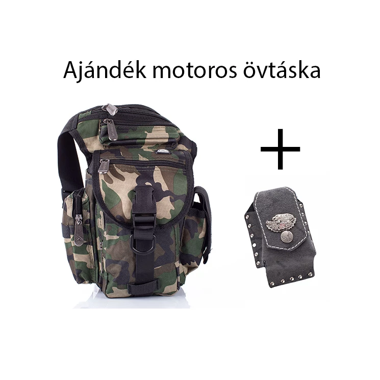 Adventurer combtáska taktikai táska ajándék övtáskával AT5110 Green Camo