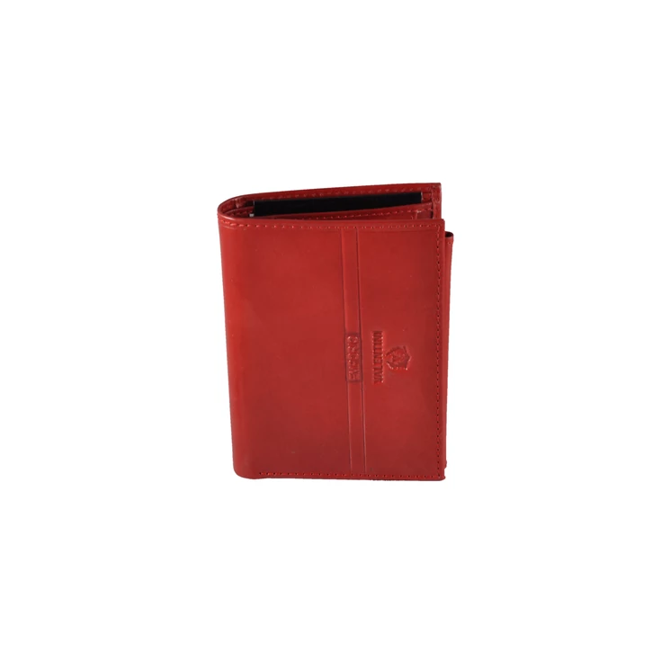 Emporio Valentini férfi bőr irattartó kártyatartó piros színben 563475