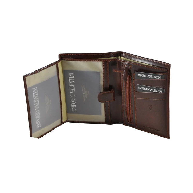 Emporio Valentini férfi bőr irattartó kártyatartó barna színben 563826
