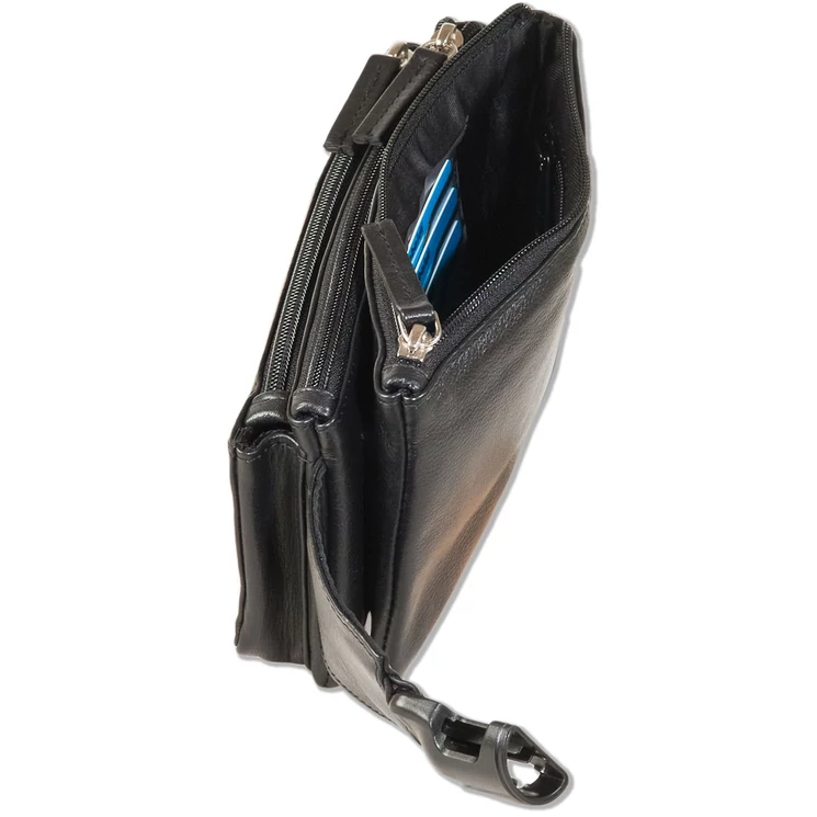 Rimbaldi valódibőr többzsebes övtáska