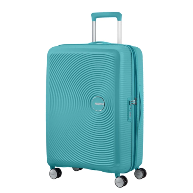 American Tourister Soundbox bővíthető Spinner bőrönd 55 TurquoiseTonic