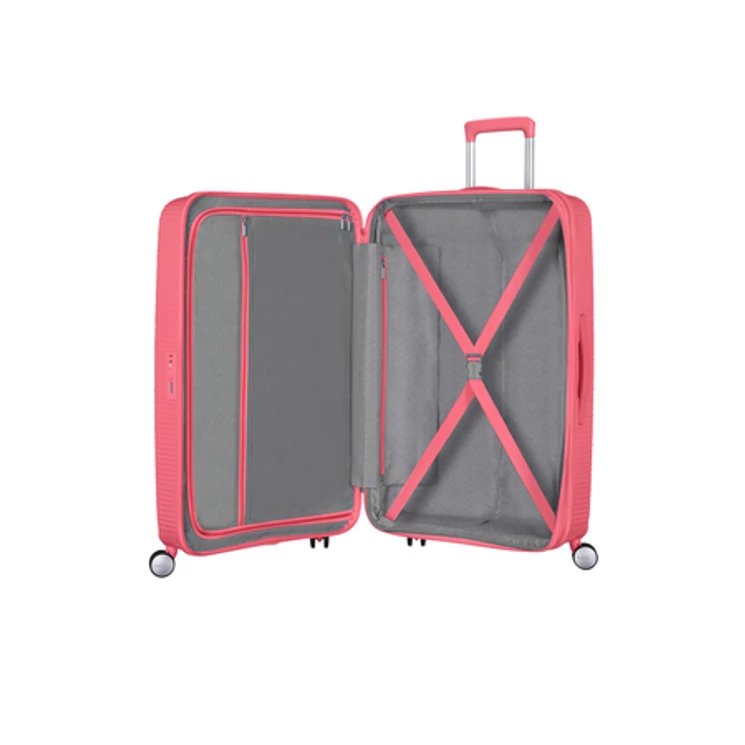 American Tourister Soundbox bővíthető Spinner bőrönd 77