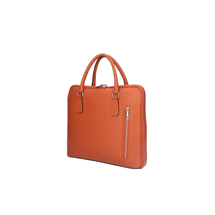 Valódi bőr női üzleti táska Sötétbarna M9098