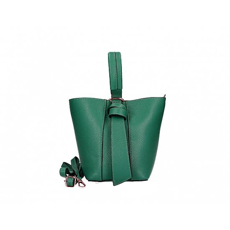 Valódi bőr női táska Zöld M9099