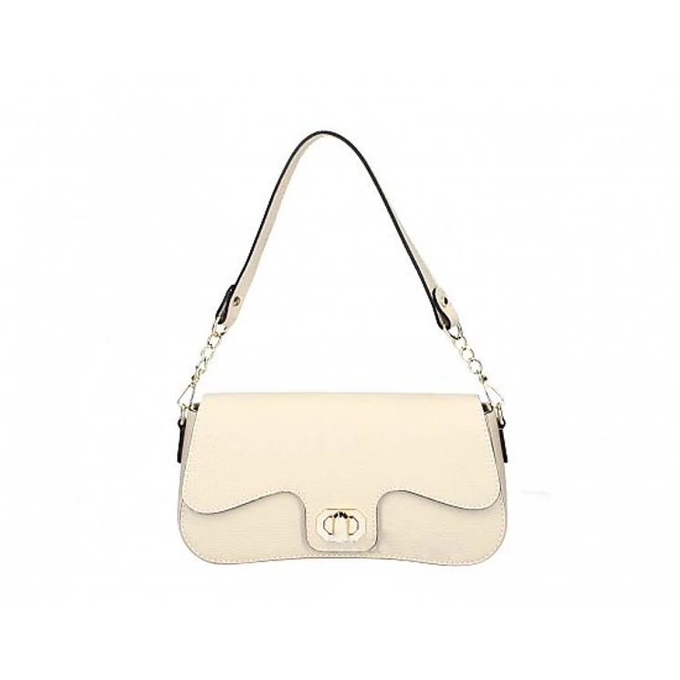 Valódi bőr női táska Bézs S2155