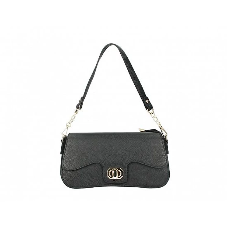 Valódi bőr női táska Fekete S2155