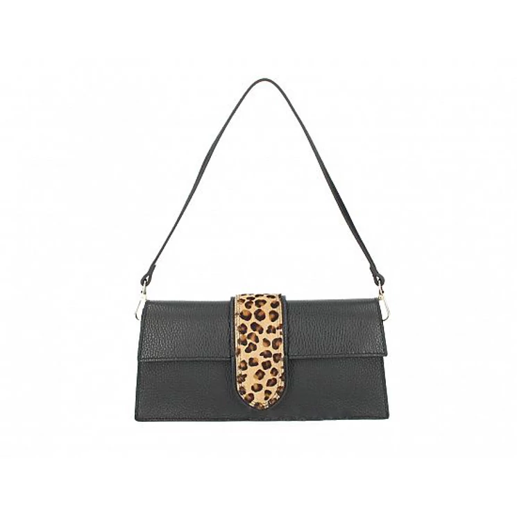 Valódi bőr női táska Gepárd mintával S2331