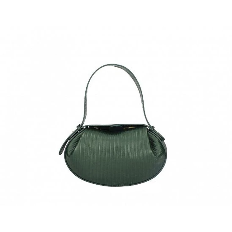 Valódi bőr női táska SötétZöld S7262
