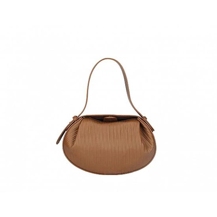 Valódi bőr női táska Konyak S7262