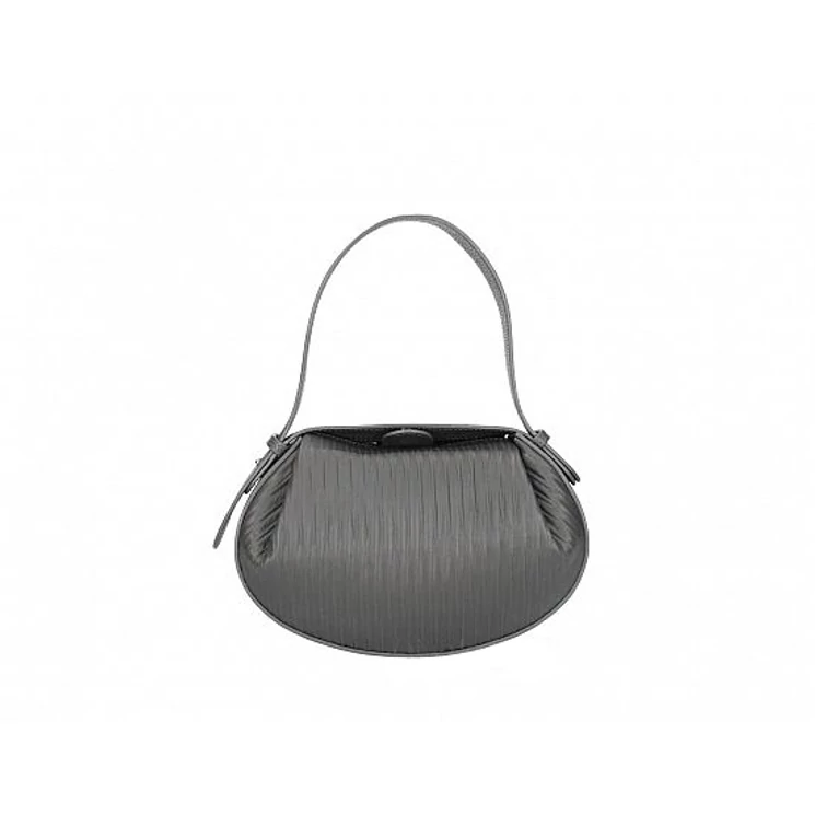 Valódi bőr női táska SötétSzürke S7262