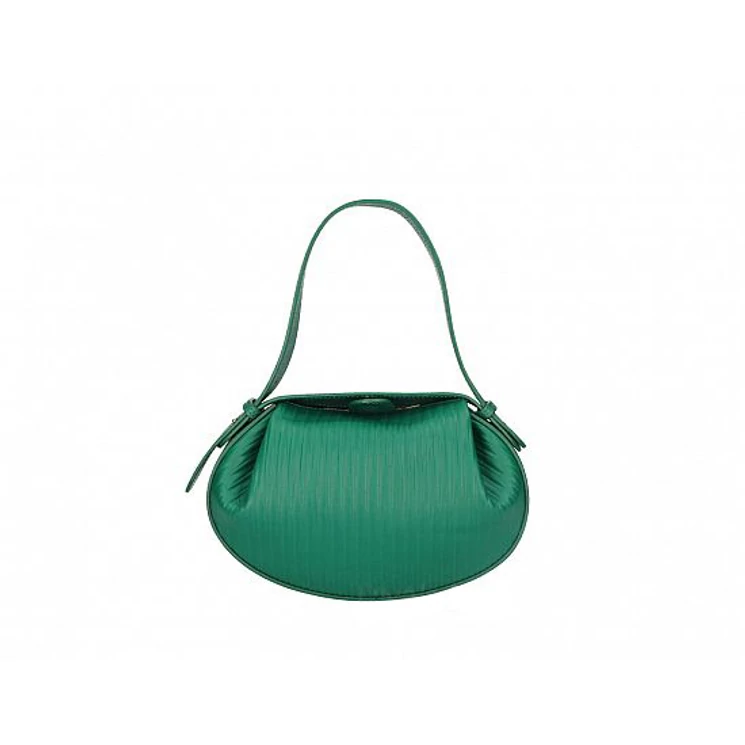 Valódi bőr női táska Zöld S7262
