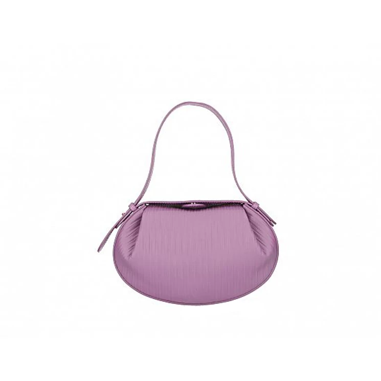 Valódi bőr női táska Lila S7262