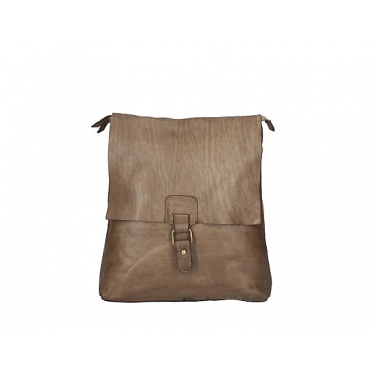 Valódi bőr női hátizsák Taupe TR300