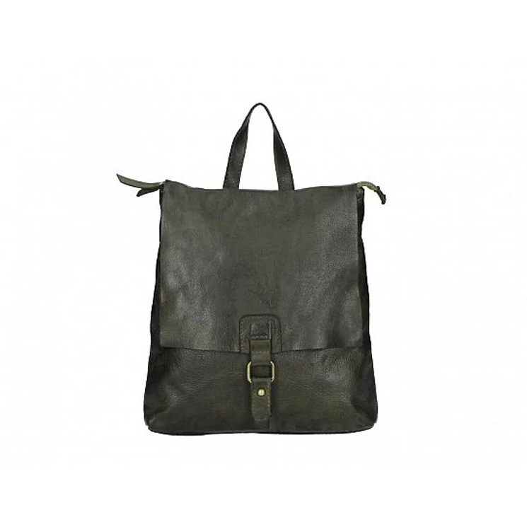 Valódi bőr női hátizsák Zöld TR300