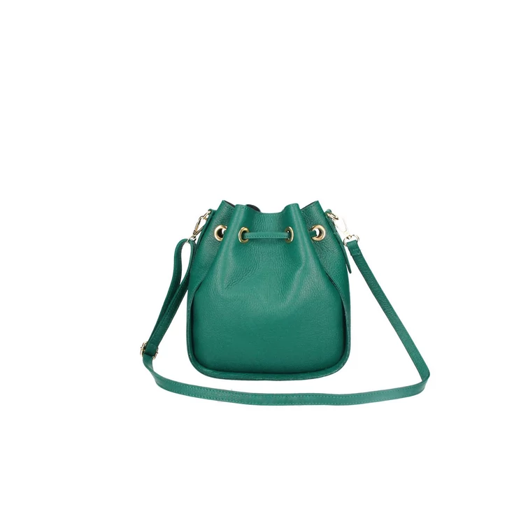 Valódi bőr női táska Zöld TR303