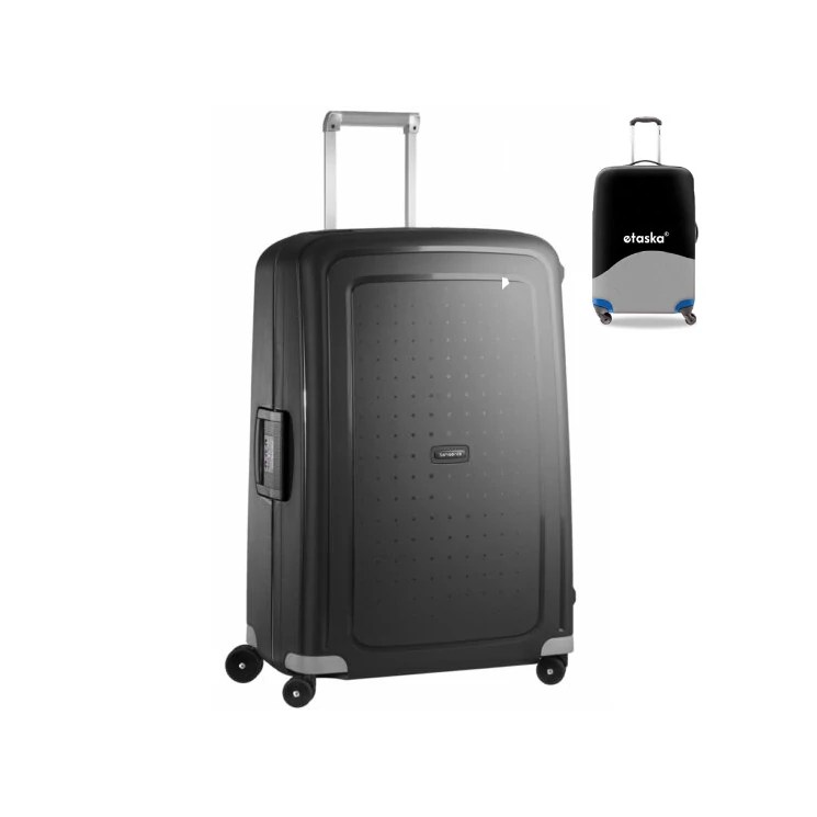 Samsonite S-Cure Spinner bőrönd 75 cm-es ajándék bőröndhuzattal