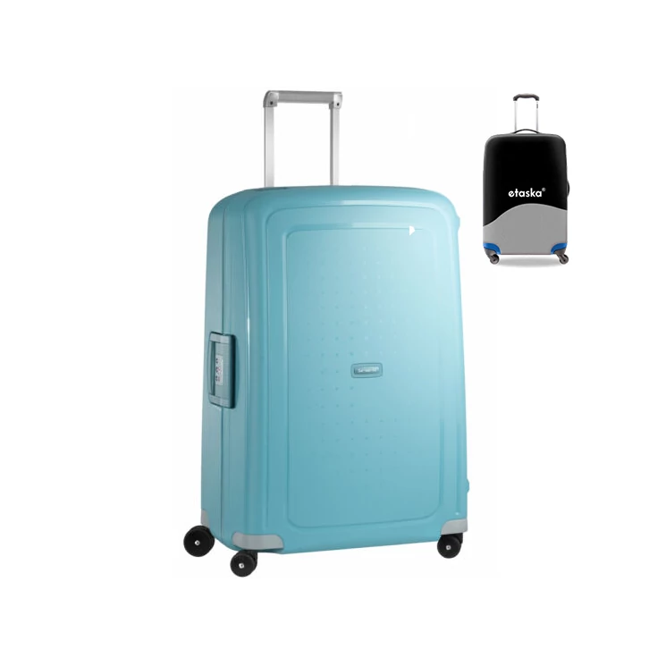 Samsonite S-Cure Spinner bőrönd 75 cm-es  ajándék bőröndhuzattal