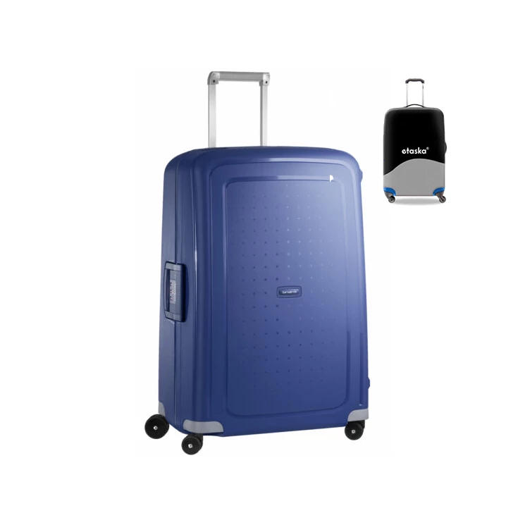 Samsonite S-Cure Spinner bőrönd 75 cm-es ajándék bőröndhuzattal
