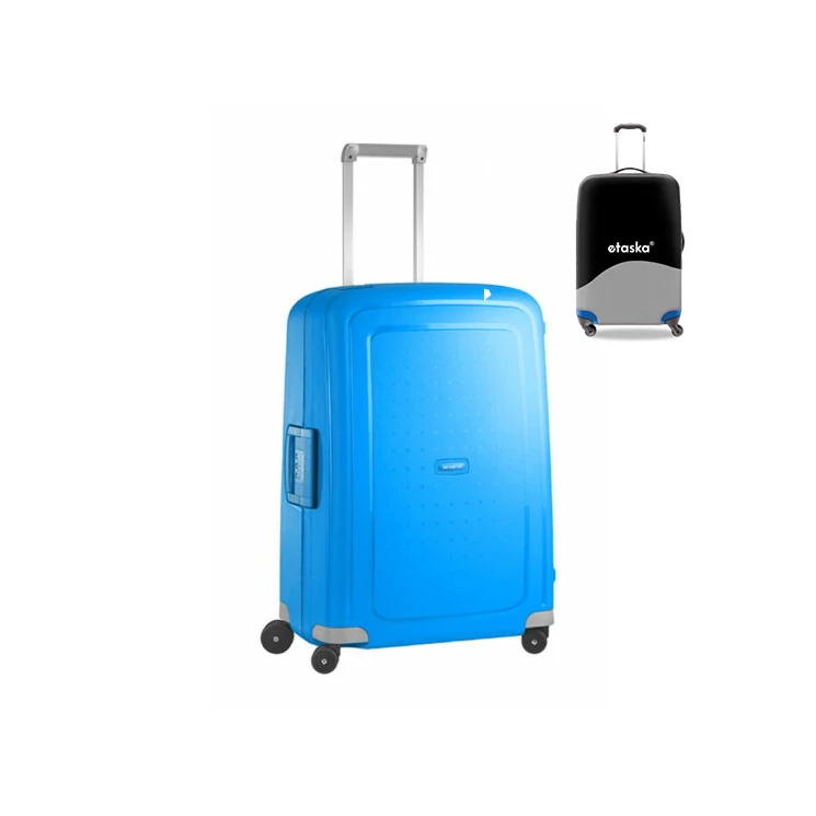 Samsonite S-Cure Spinner bőrönd 75 cm-es ajándék bőröndhuzattal