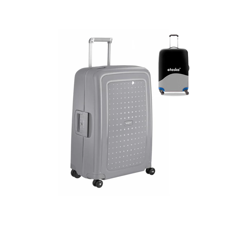 Samsonite S-Cure Spinner bőrönd 75 cm-es ajándék bőröndhuzattal