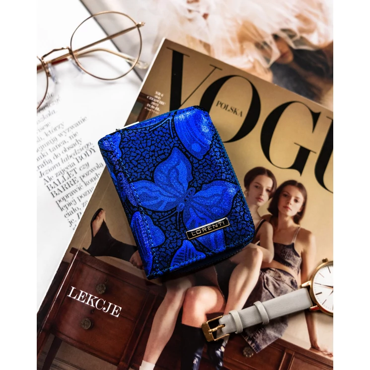 Kis méretű Valódi bőr női pénztárca- Lorenti