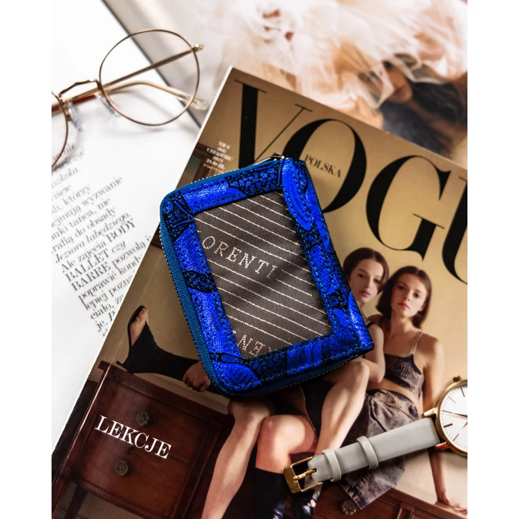 Kis méretű Valódi bőr női pénztárca- Lorenti