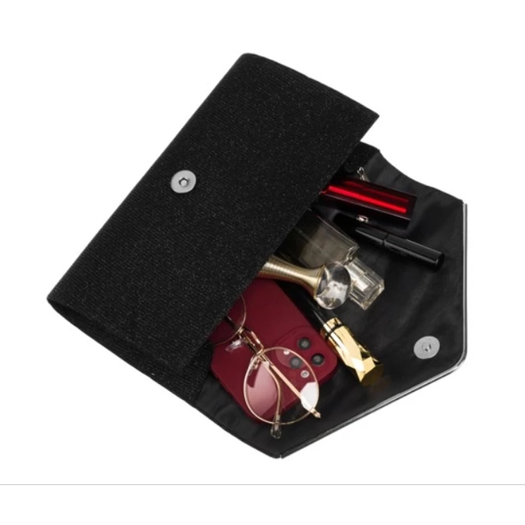 Elegáns női alkalmi táska Fekete színben