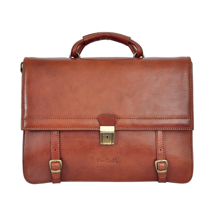 Pierre Cardin Valódi bőr Aktatáska