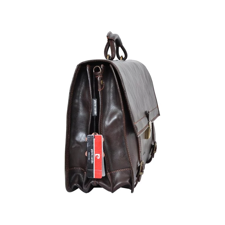 Pierre Cardin Valódi bőr Aktatáska