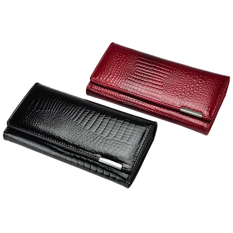 Jennifer Jones piros lakkbőr Pénztárca