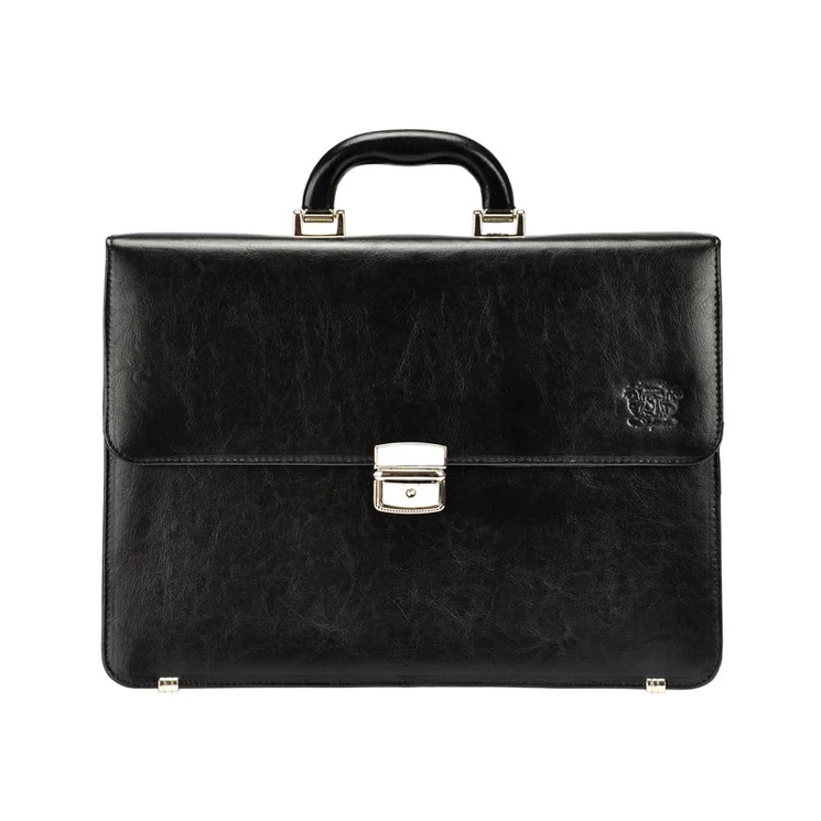 Stefania Elegáns sokrekszes Valódi bőr Aktatáska