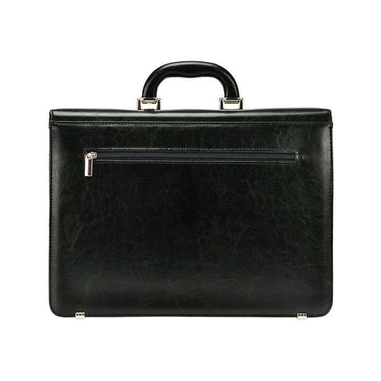 Stefania Elegáns sokrekszes Valódi bőr Aktatáska