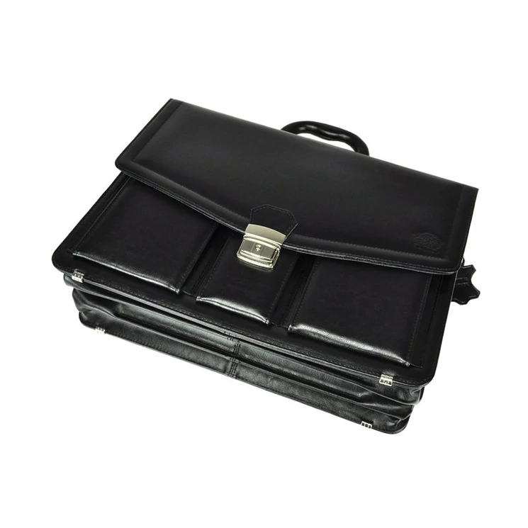 Stefania Sokrekeszes Valódi bőr Aktatáska