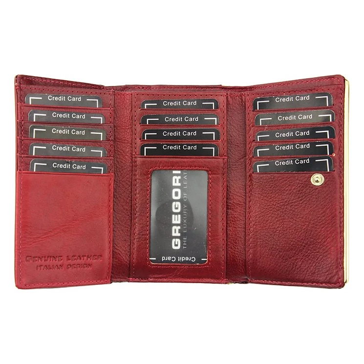 Gregorio Valódi bőr Pénztárca